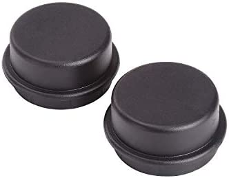 2-Pack Plastic Front Hub Dust Cap for Club Car DS and Precedent Spindle 102353201 (2003-Up)