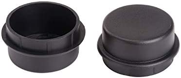 2-Pack Plastic Front Hub Dust Cap for Club Car DS and Precedent Spindle 102353201 (2003-Up)