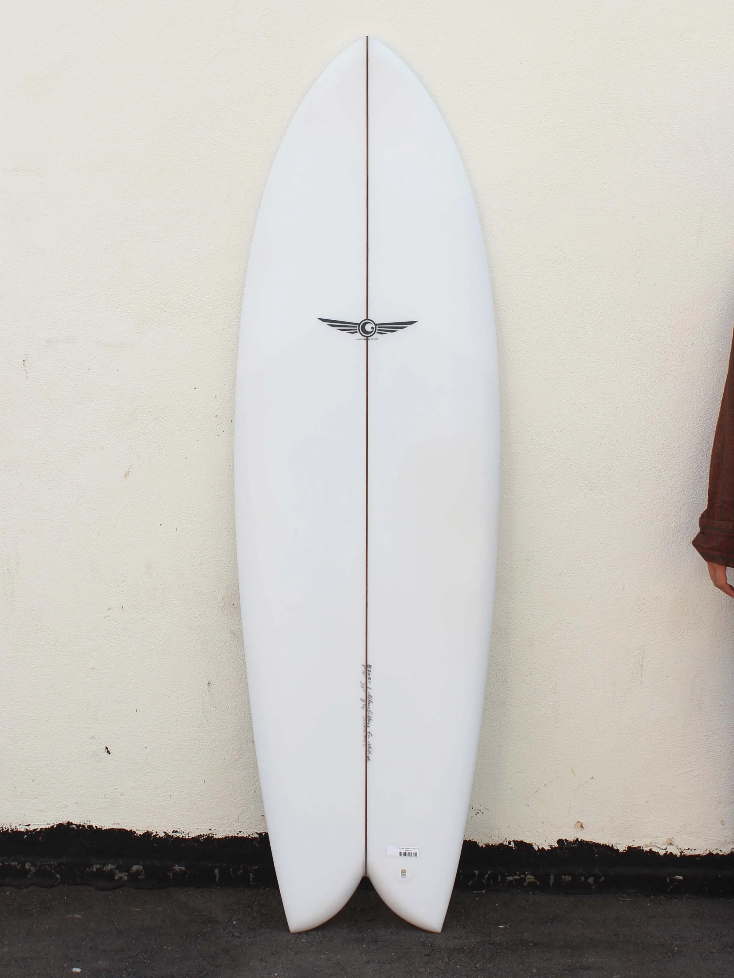 5'10 Allan Gibbons Classic Fish Surfboard