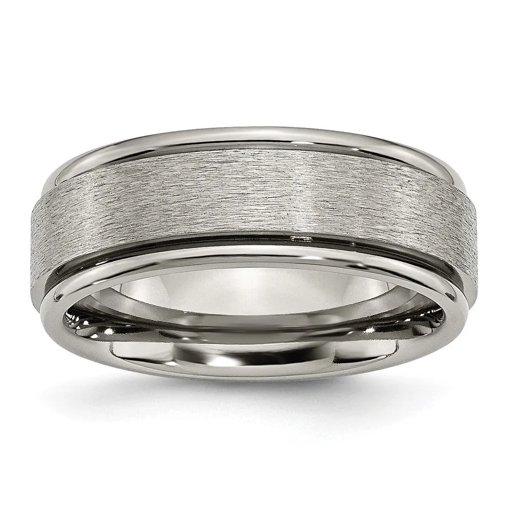 Titanium Grooved Edge Ring