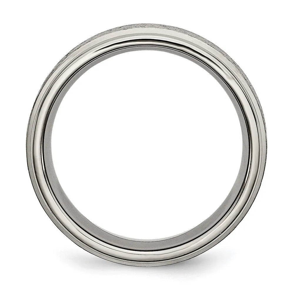 Titanium Grooved Edge Ring