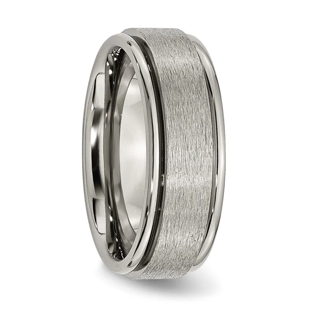 Titanium Grooved Edge Ring