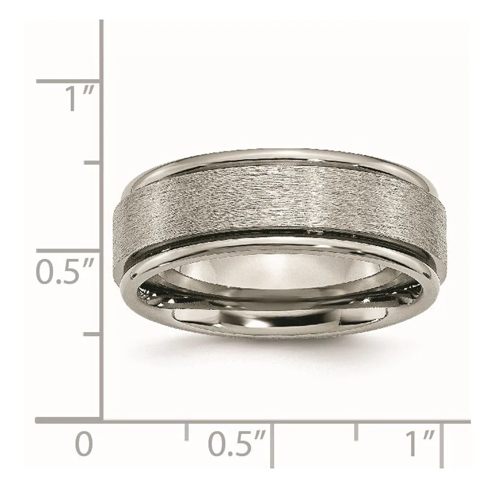 Titanium Grooved Edge Ring