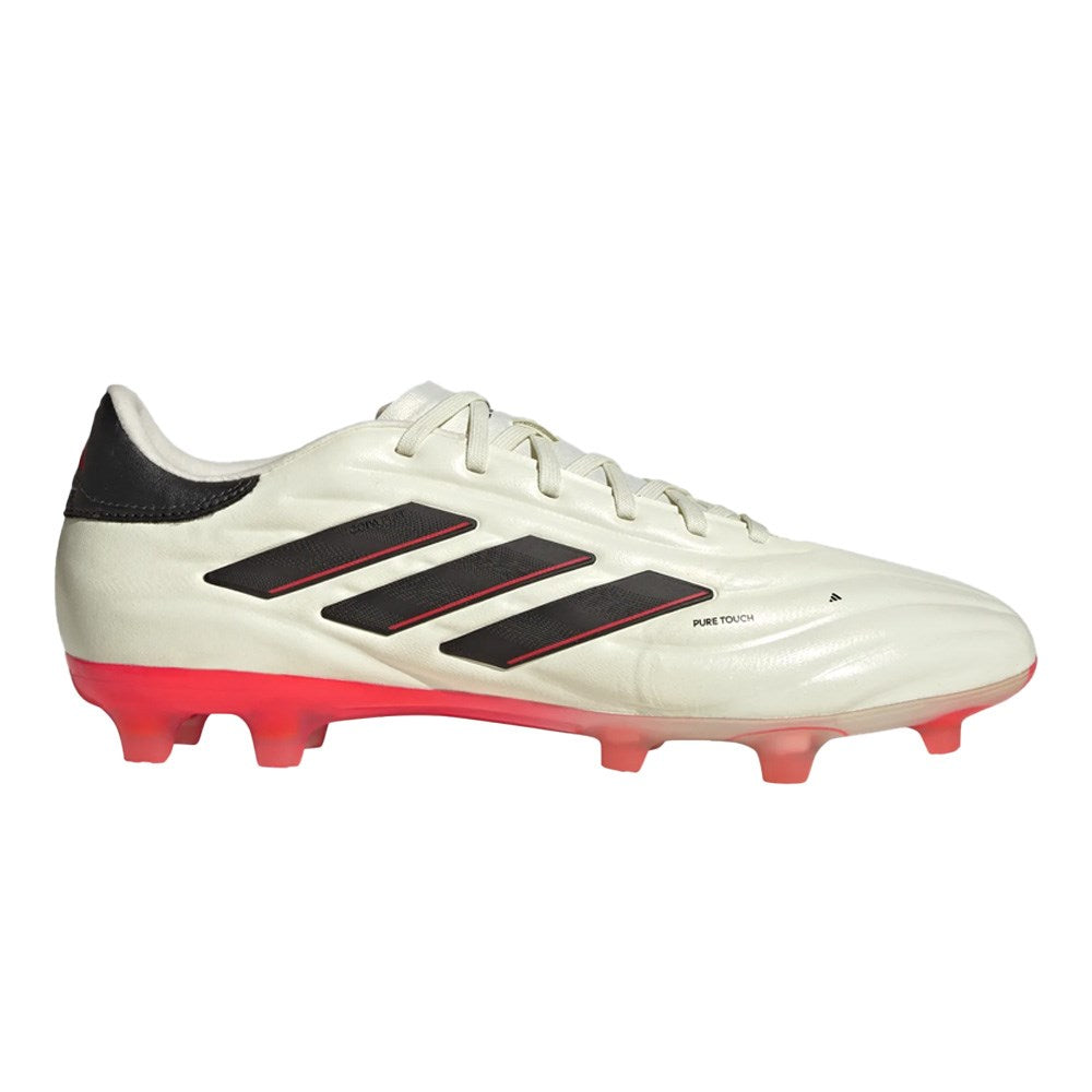 Adidas Copa Pure II Pro FG Football Boots Ivory Black Solar Red