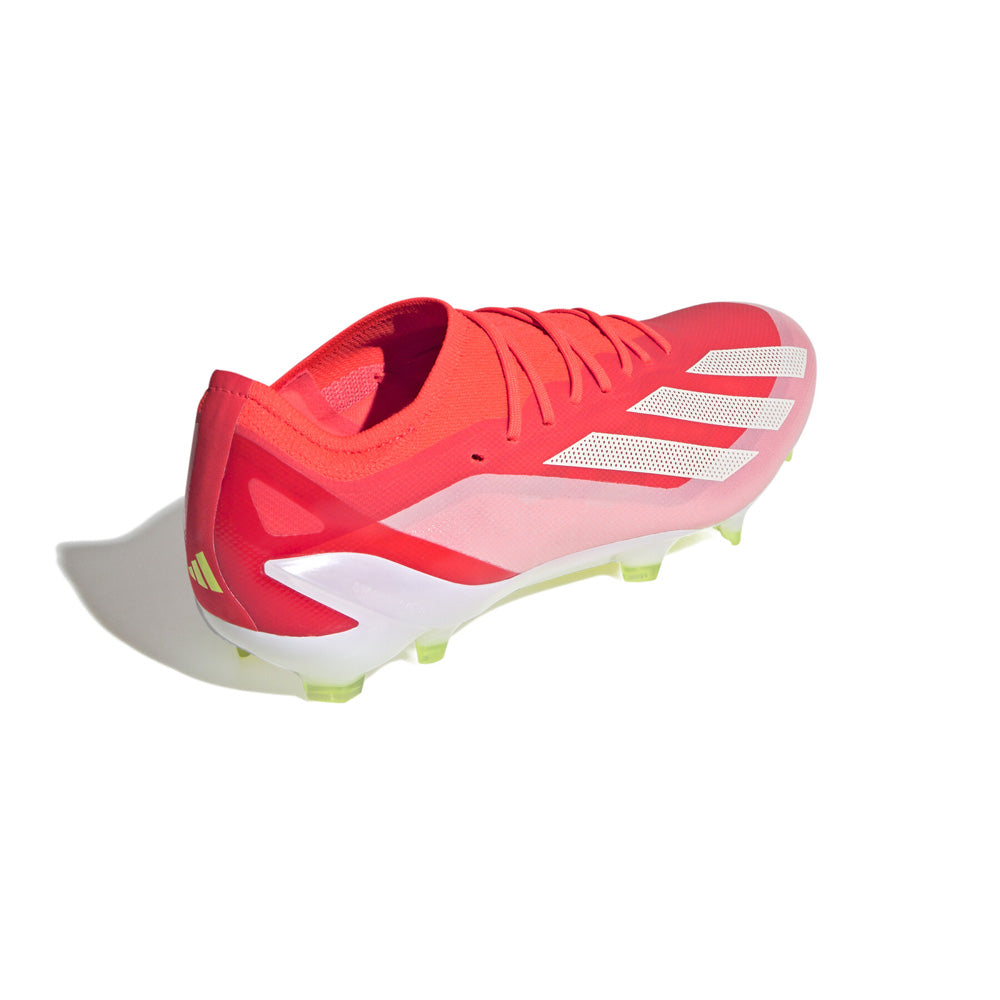 Adidas Crazyfast Elite FG Football Boots - Solar Red/White/Yellow