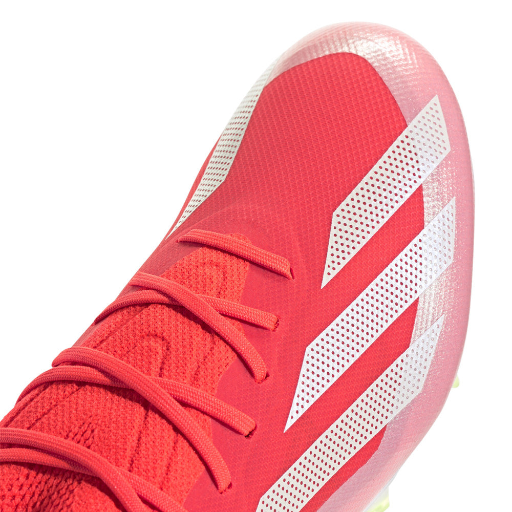 Adidas Crazyfast Elite FG Football Boots - Solar Red/White/Yellow