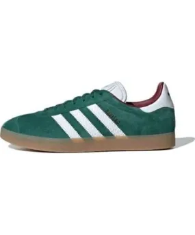 adidas Gazelle 'Collegiate Green Burgundy' Sneakers