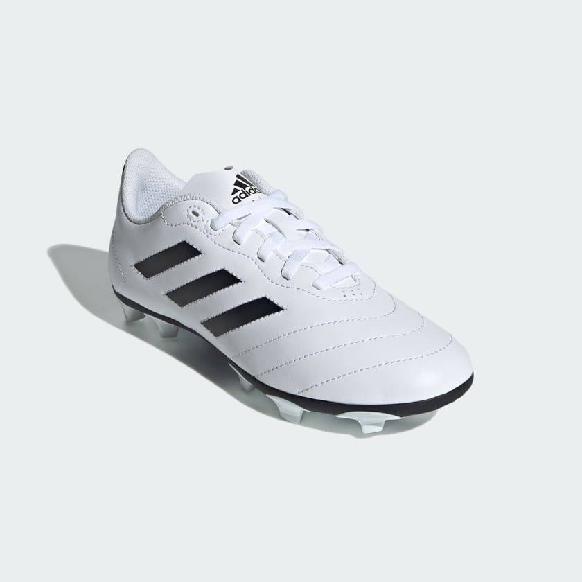 Adidas Junior Goletto VIII White Soccer Cleats