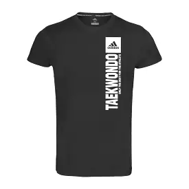 adidas Men's Taekwondo T-Shirt - Black