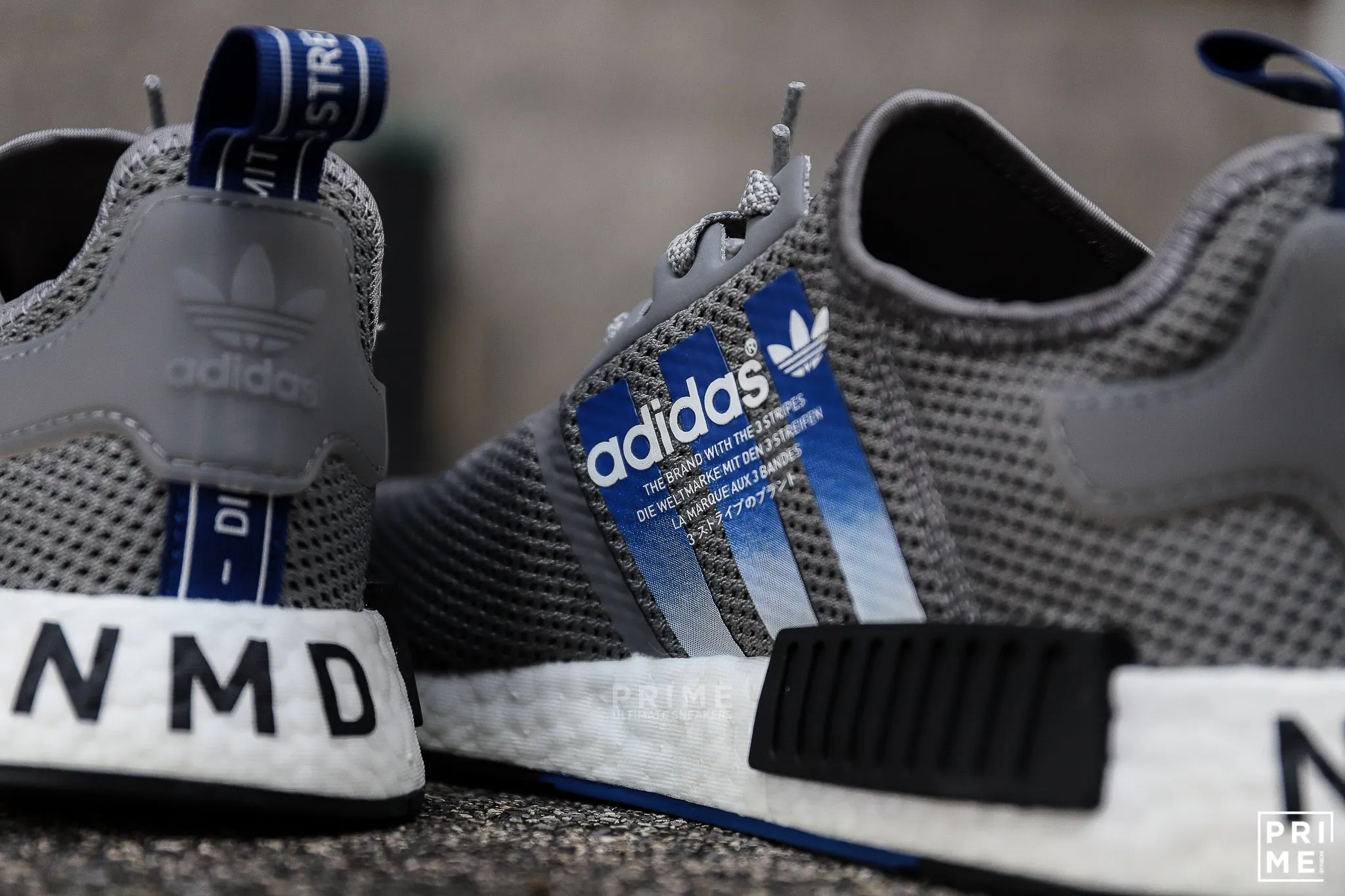 Adidas NMD R1 Grey Three Collegiate Royal FY5355