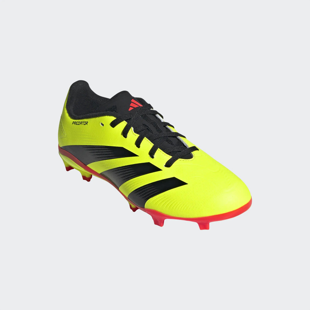 Adidas Predator League Junior Football Boots Yellow Black Solar Red