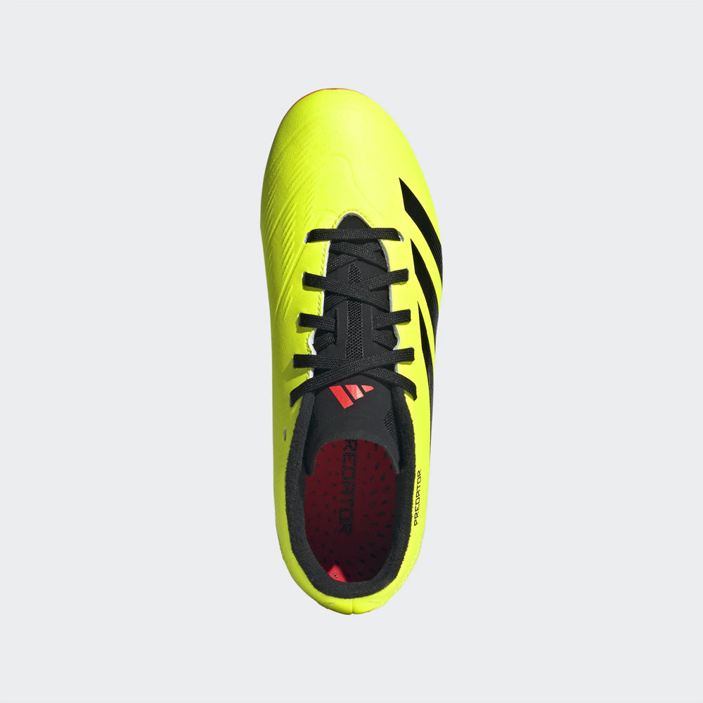 Adidas Predator League Junior Football Boots Yellow Black Solar Red