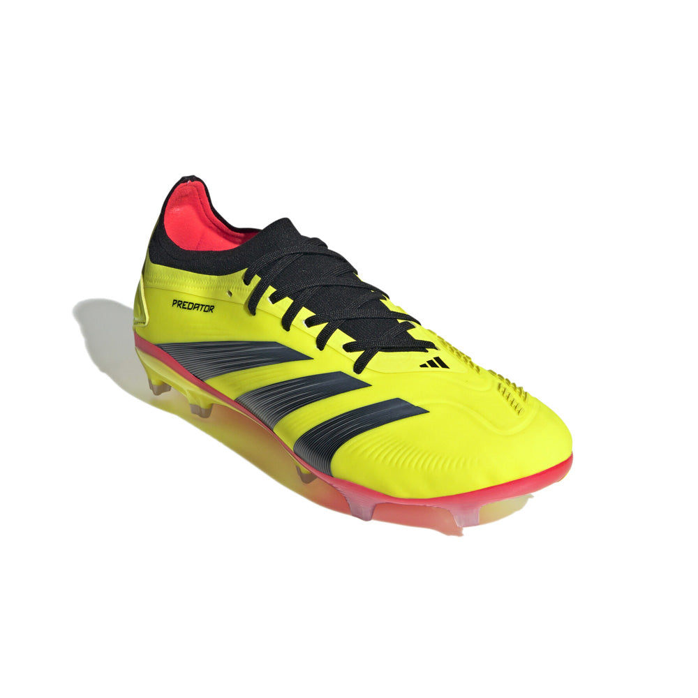 Adidas Predator Pro FG Football Boots - Solar Yellow/Black/Solar Red