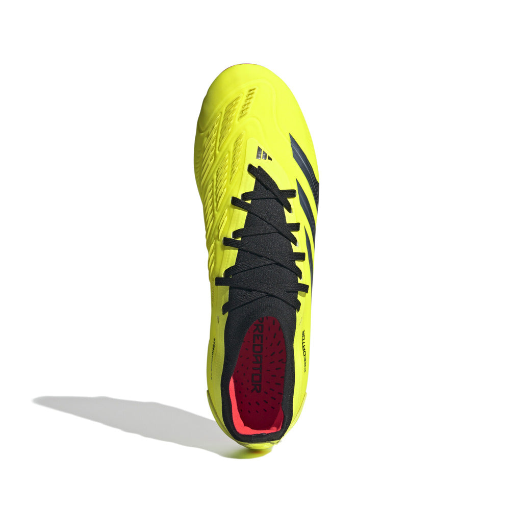 Adidas Predator Pro FG Football Boots - Solar Yellow/Black/Solar Red