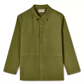 ADMIRAL SPORTING GOODS Deacon Herringbone Overshirt - Honey Green