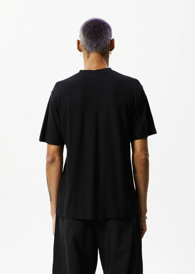 Afends Hemp Retro T-Shirt Black