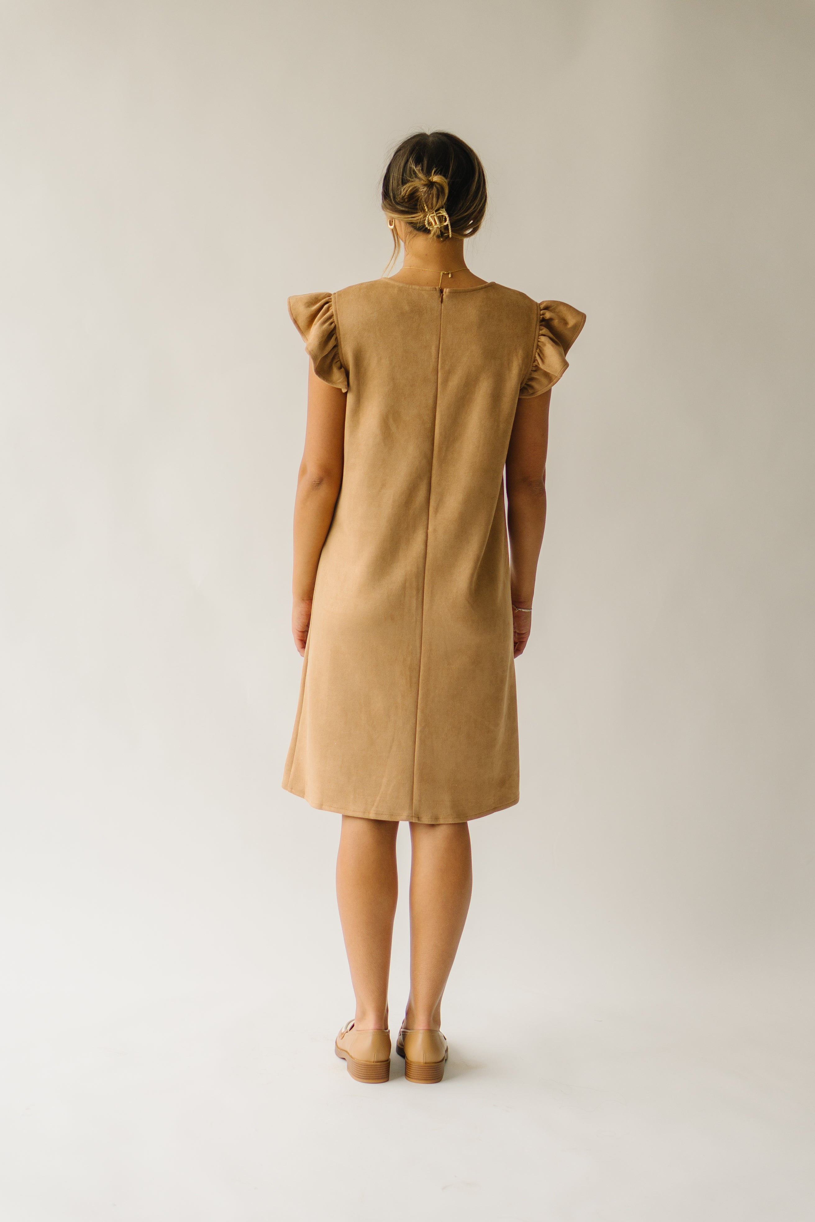 Alamosa dress in camel color