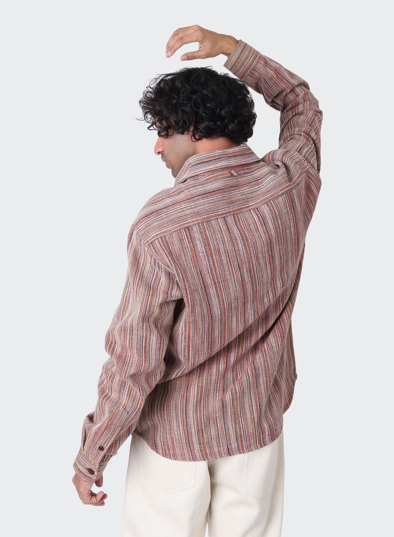 Alok Handloom Long Sleeve Shirt by KARDO DESIGN