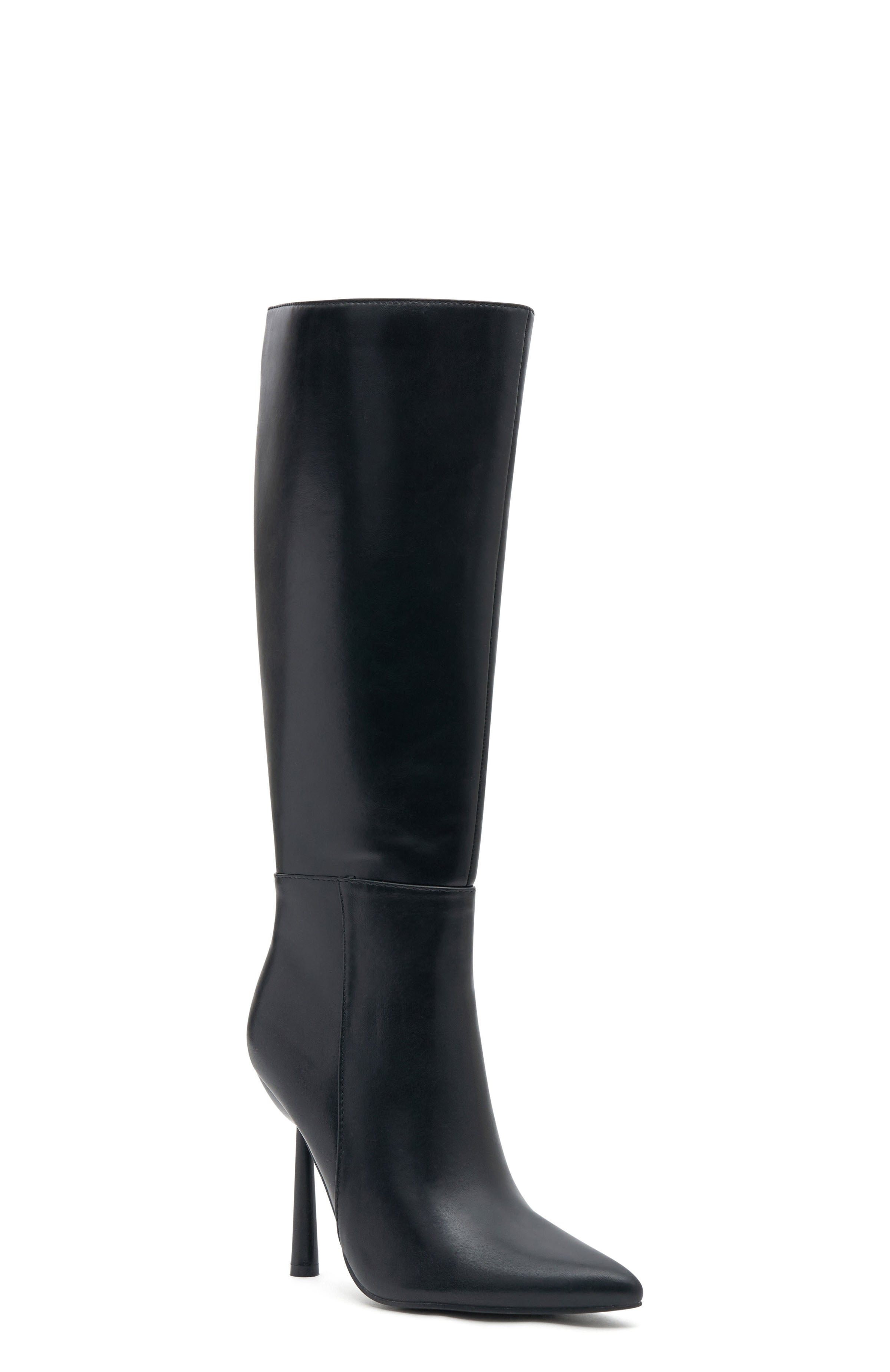 Amelia High Boots Black Smooth