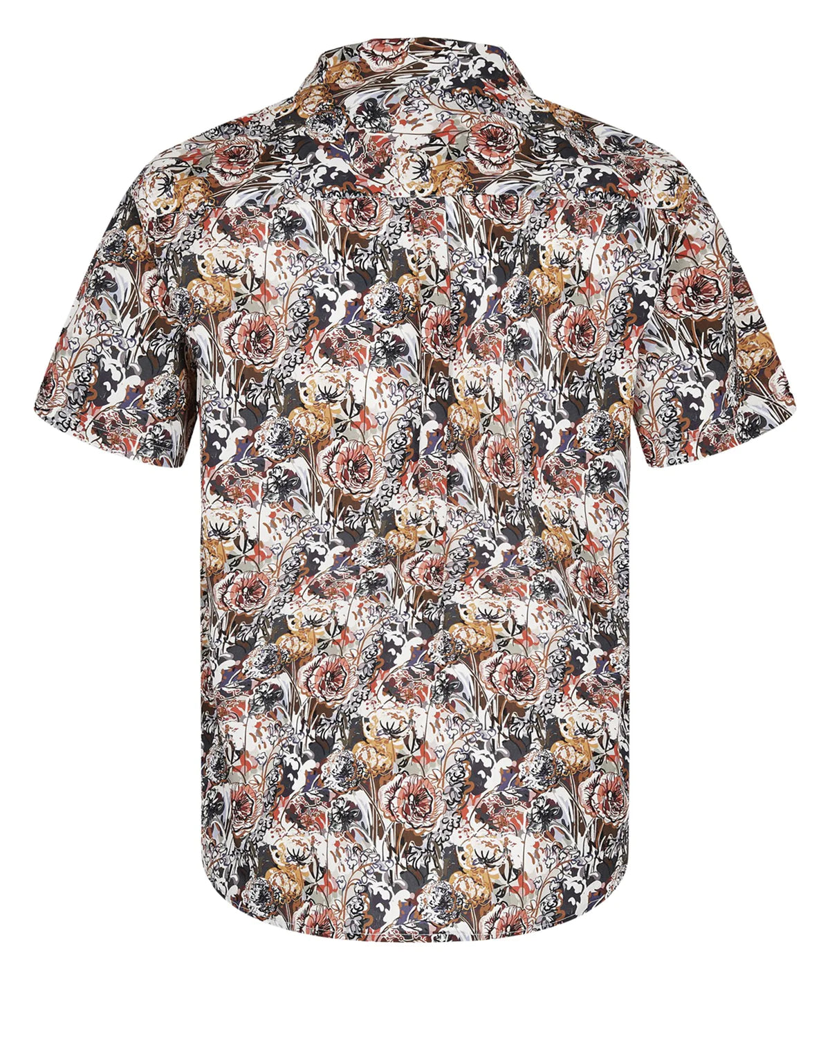 Anerkjendt Akleo Short Sleeve Poplin Shirt - Floral.