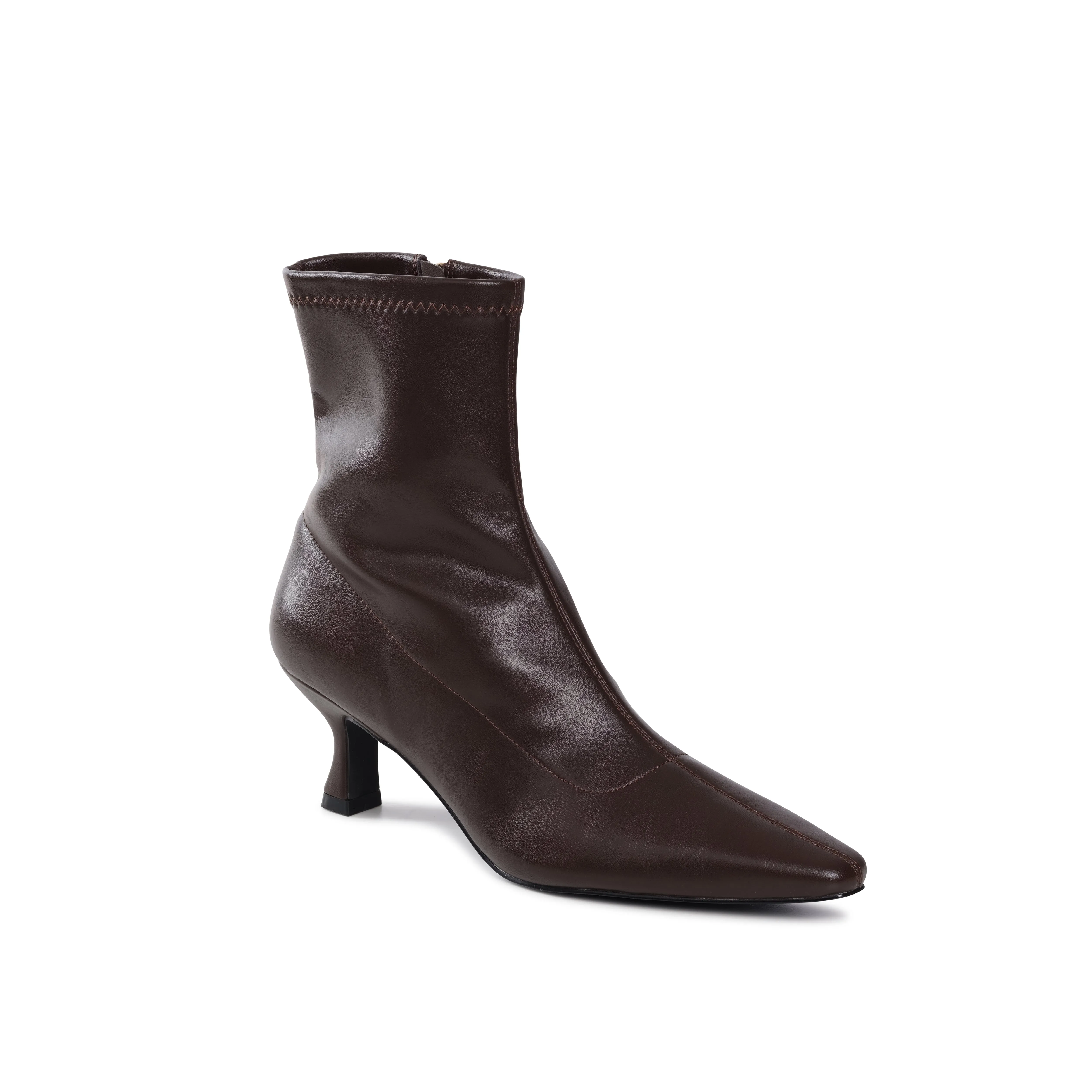 ANNUSHKA BROWN ANKLE BOOT