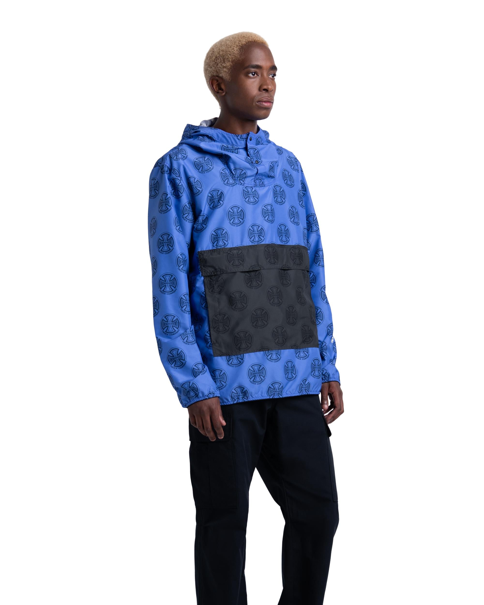 Anorak Herschel Homem Windbreaker Hip Pack Multi Cross Amparo Blue