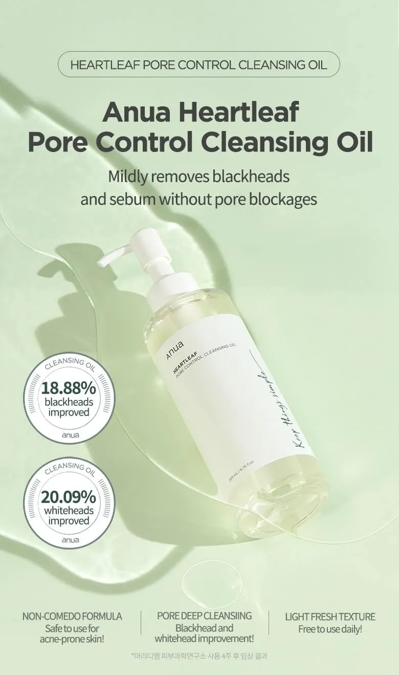 Anua Pore Control Cleansing Oil - 200ML