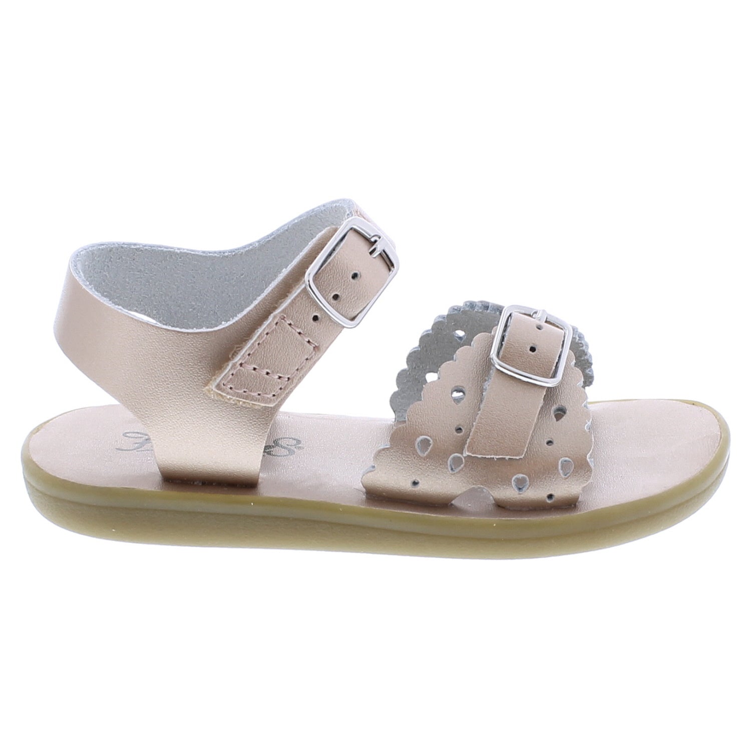 Ariel Eco Kid Casual Sandals Rose Gold Microfiber