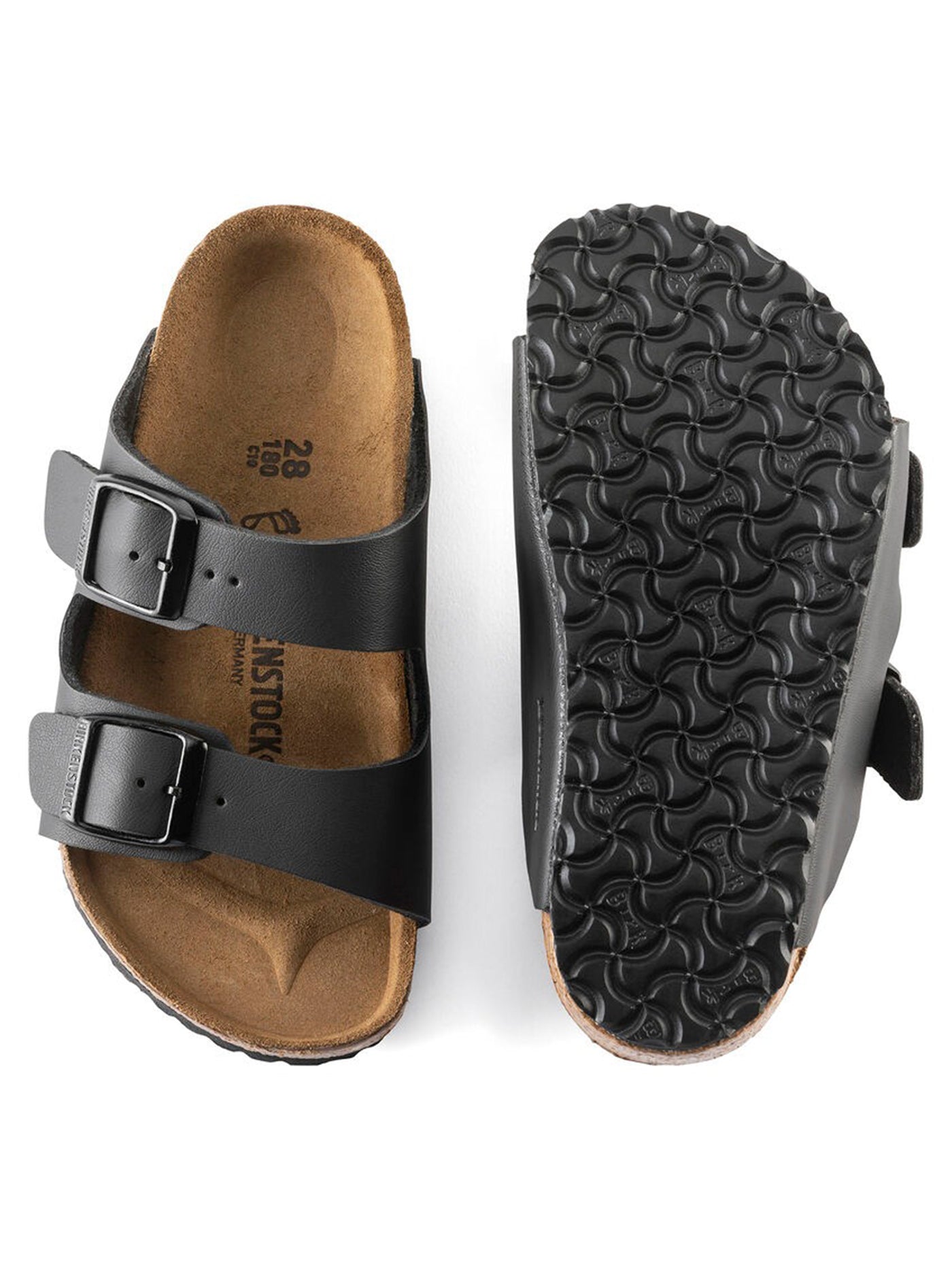 Arizona Birko-flor N Black Sandals Little Kids