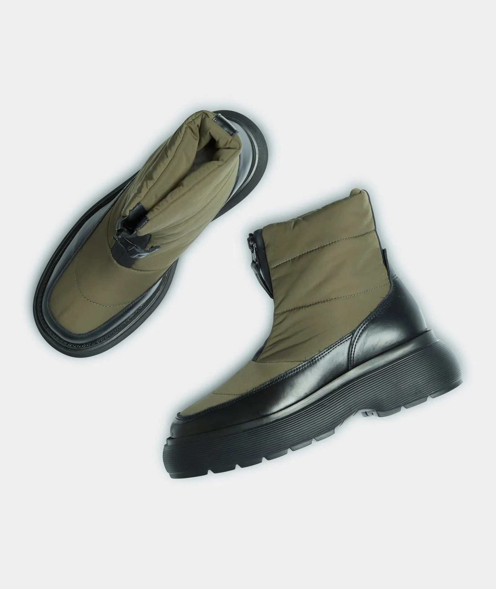 Army Nylon Cloud Snow Boots