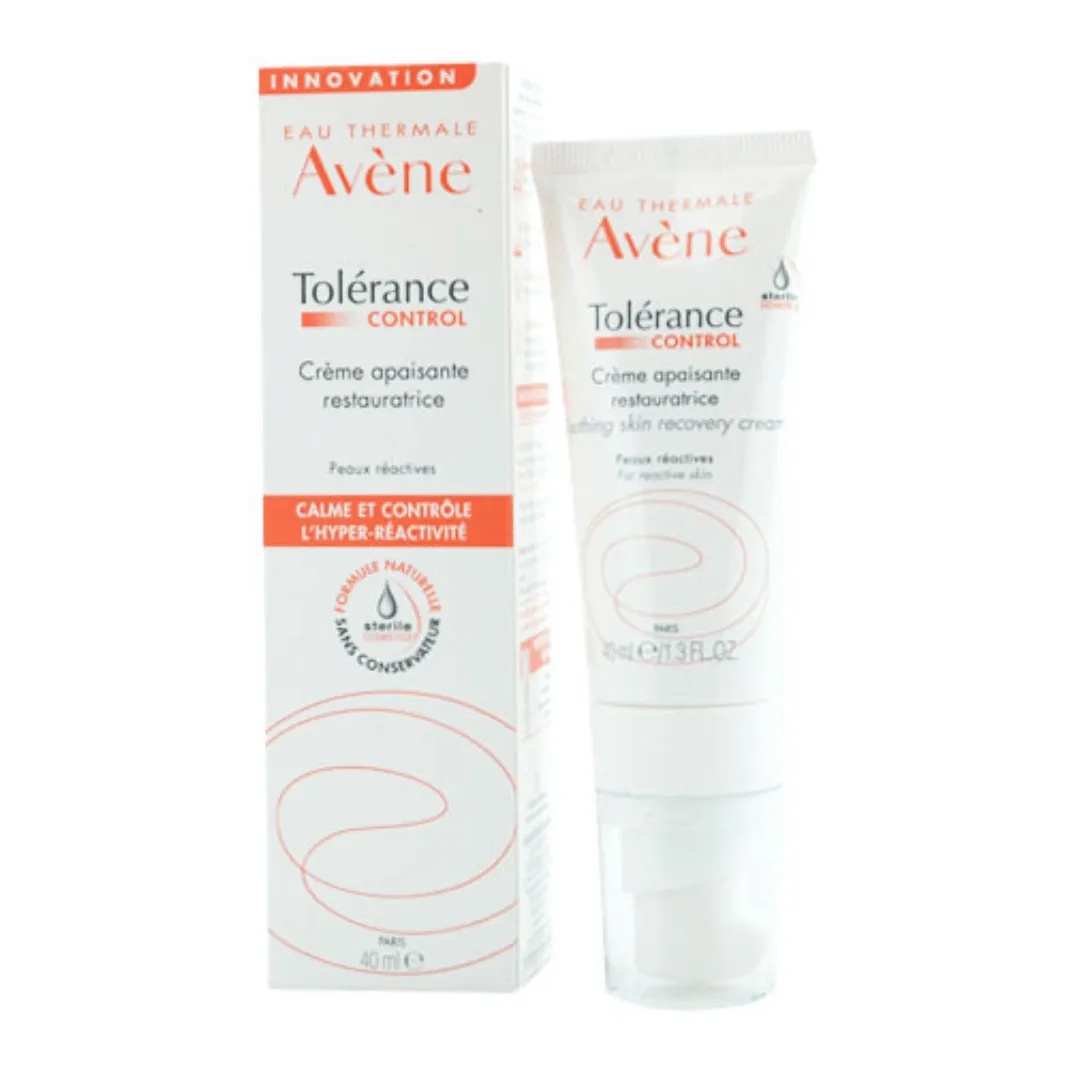 Avène Tolérance Control Soothing Restorative Cream Normal Mixed Reactive Skin 40 ml