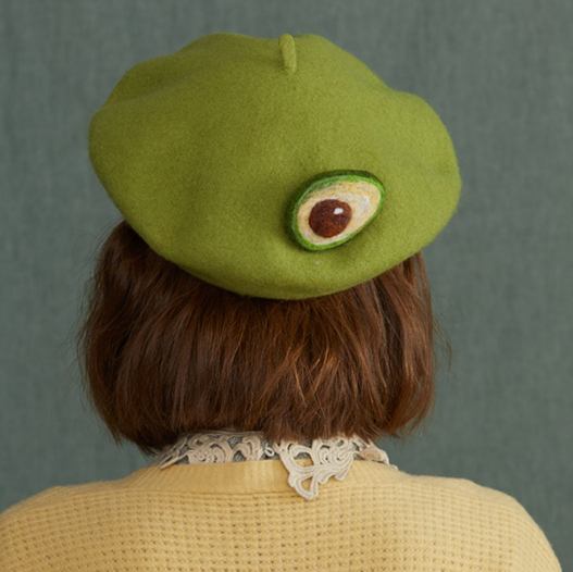 Avocado Beret - BY51042 - Shop Now