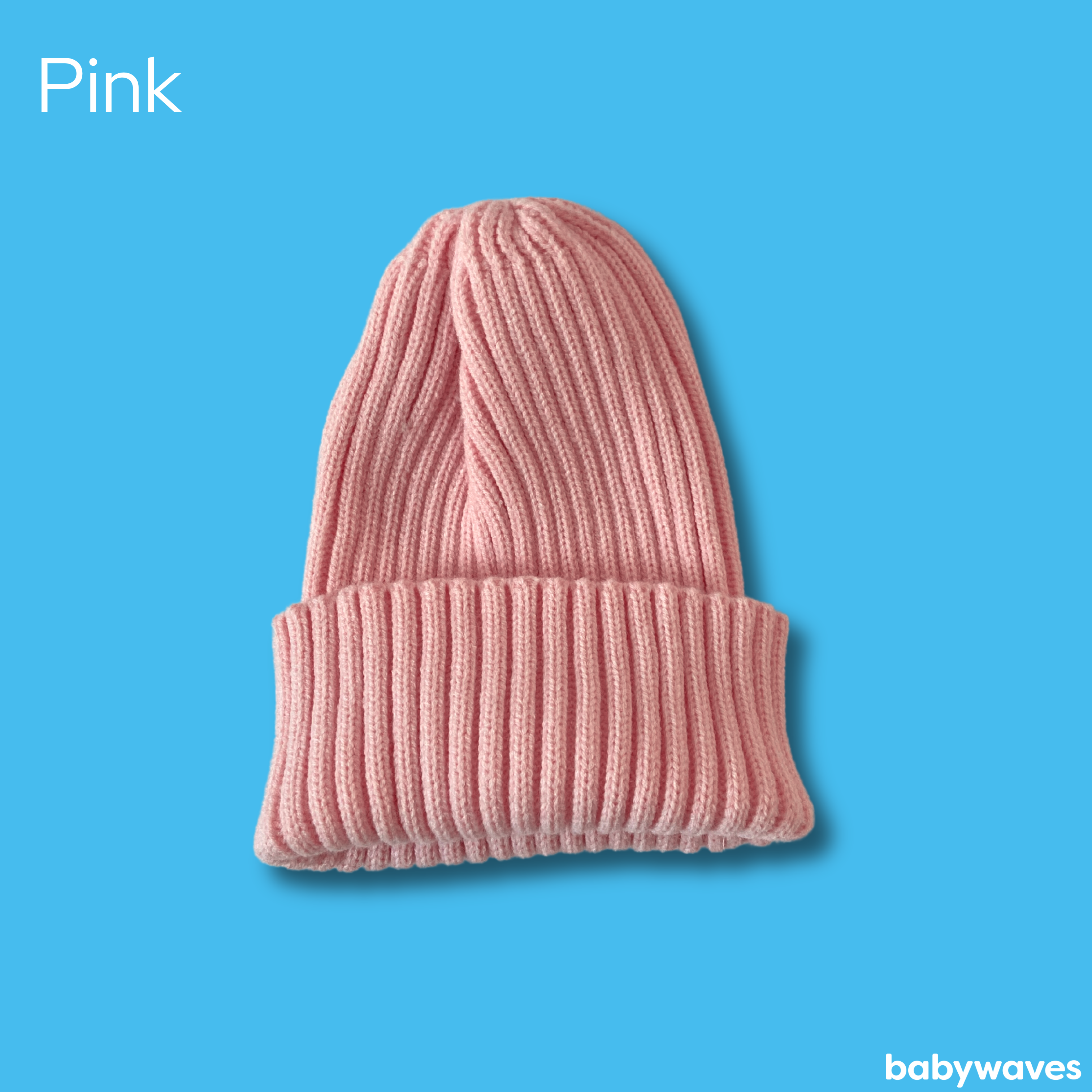 BabyWaves Beanie - Infant Knit Hat for Stylish Babies