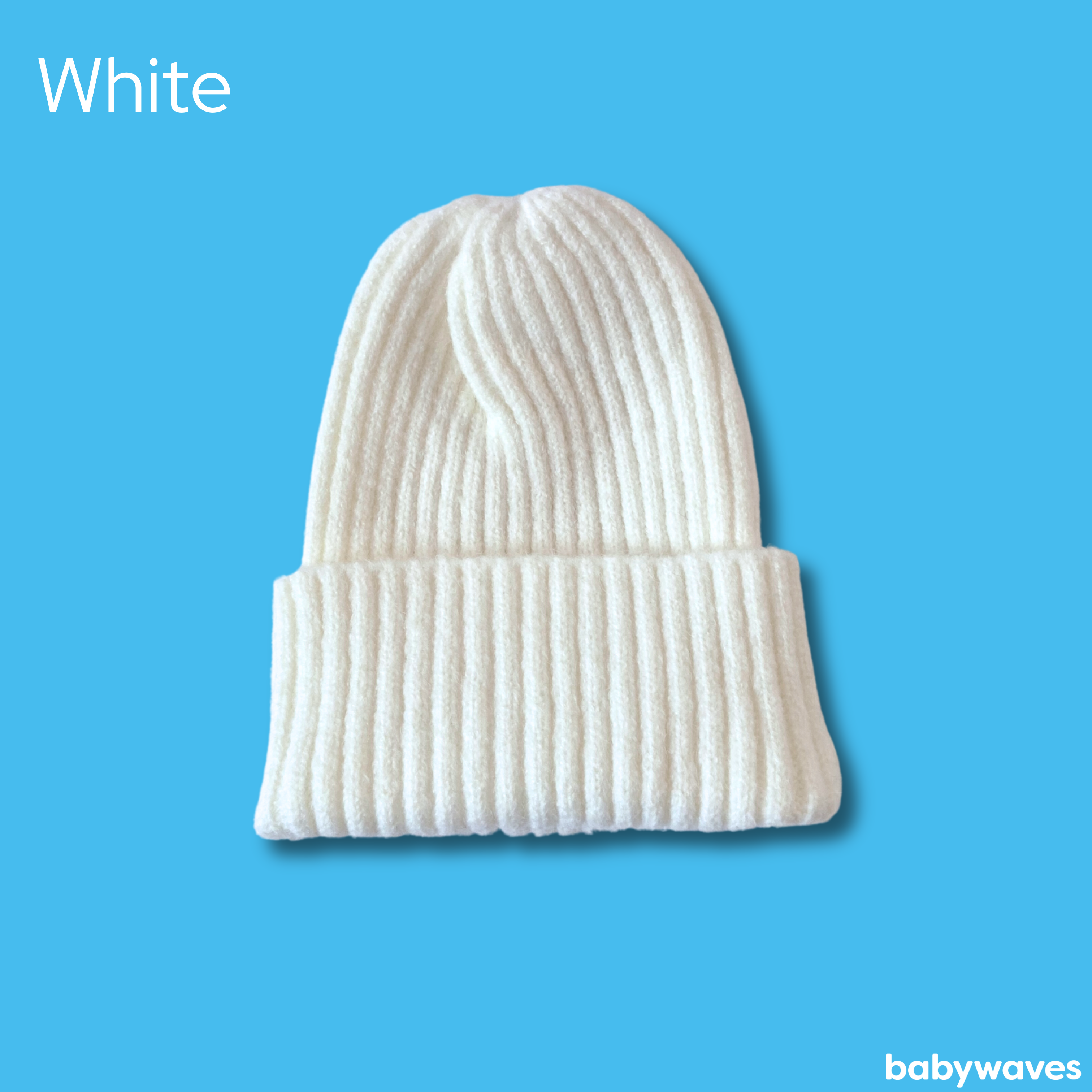 BabyWaves Beanie - Infant Knit Hat for Stylish Babies