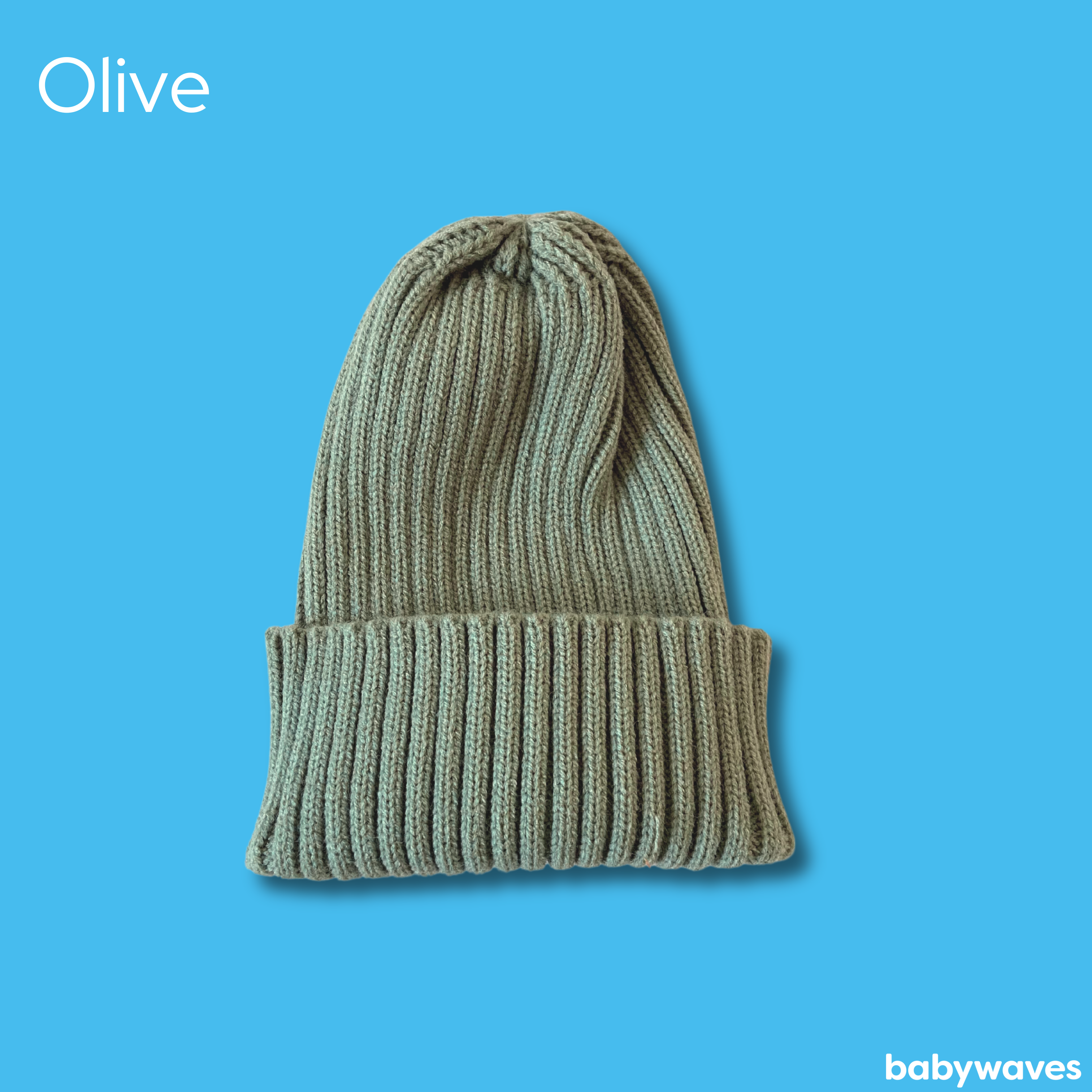 BabyWaves Beanie - Infant Knit Hat for Stylish Babies