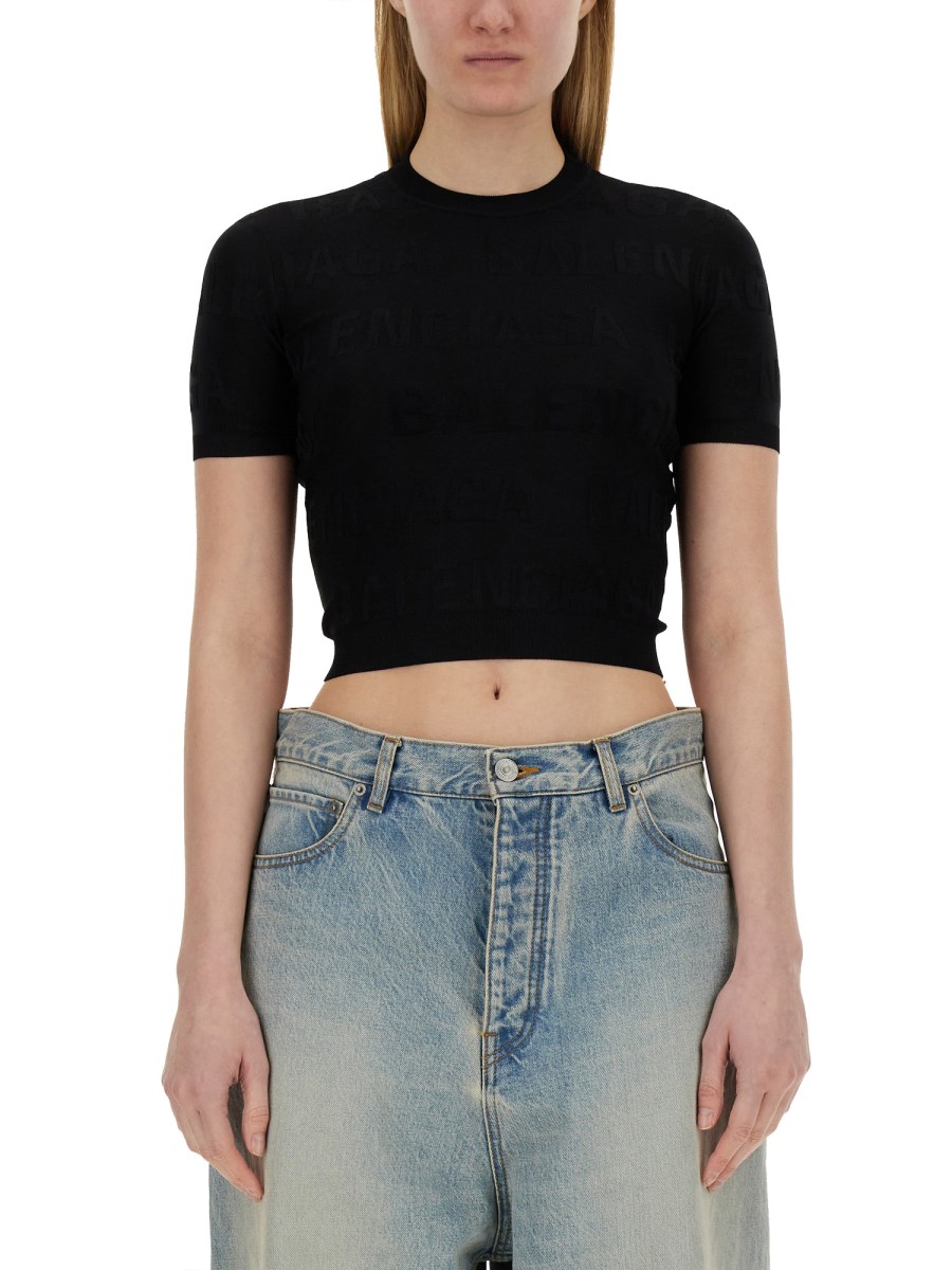 Balenciaga cropped shirt - Shop now