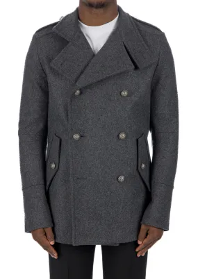 Balmain Officer Peacoat | Credomen