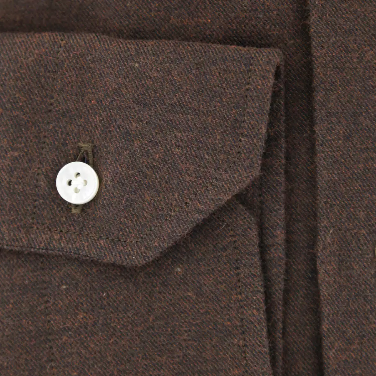 Barba Napoli Brown Slim Shirt - Buy Online Now!