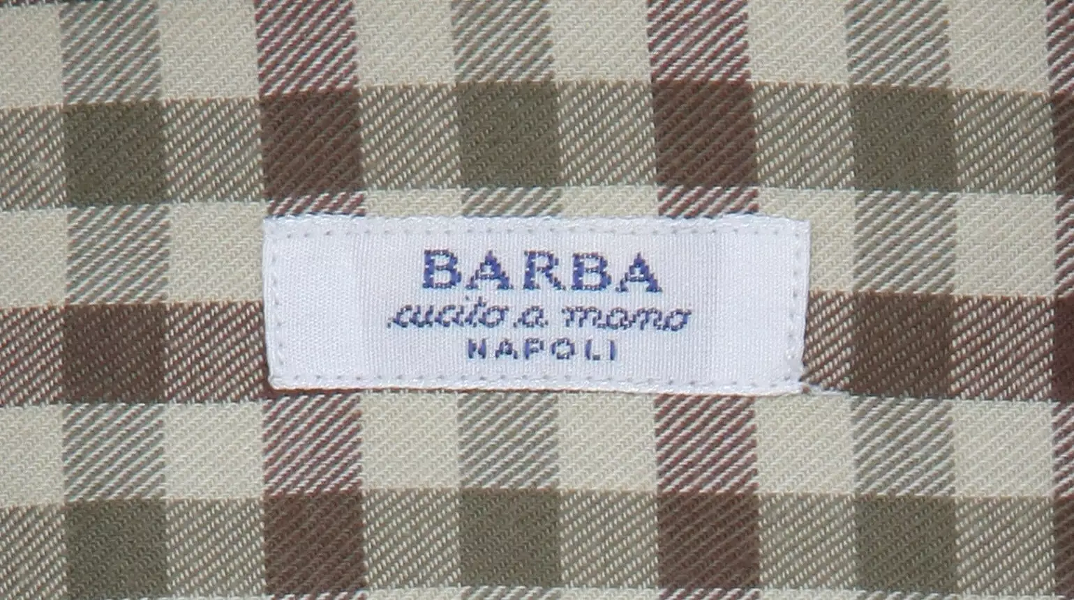 Barba Napoli Slim Brown Shirt