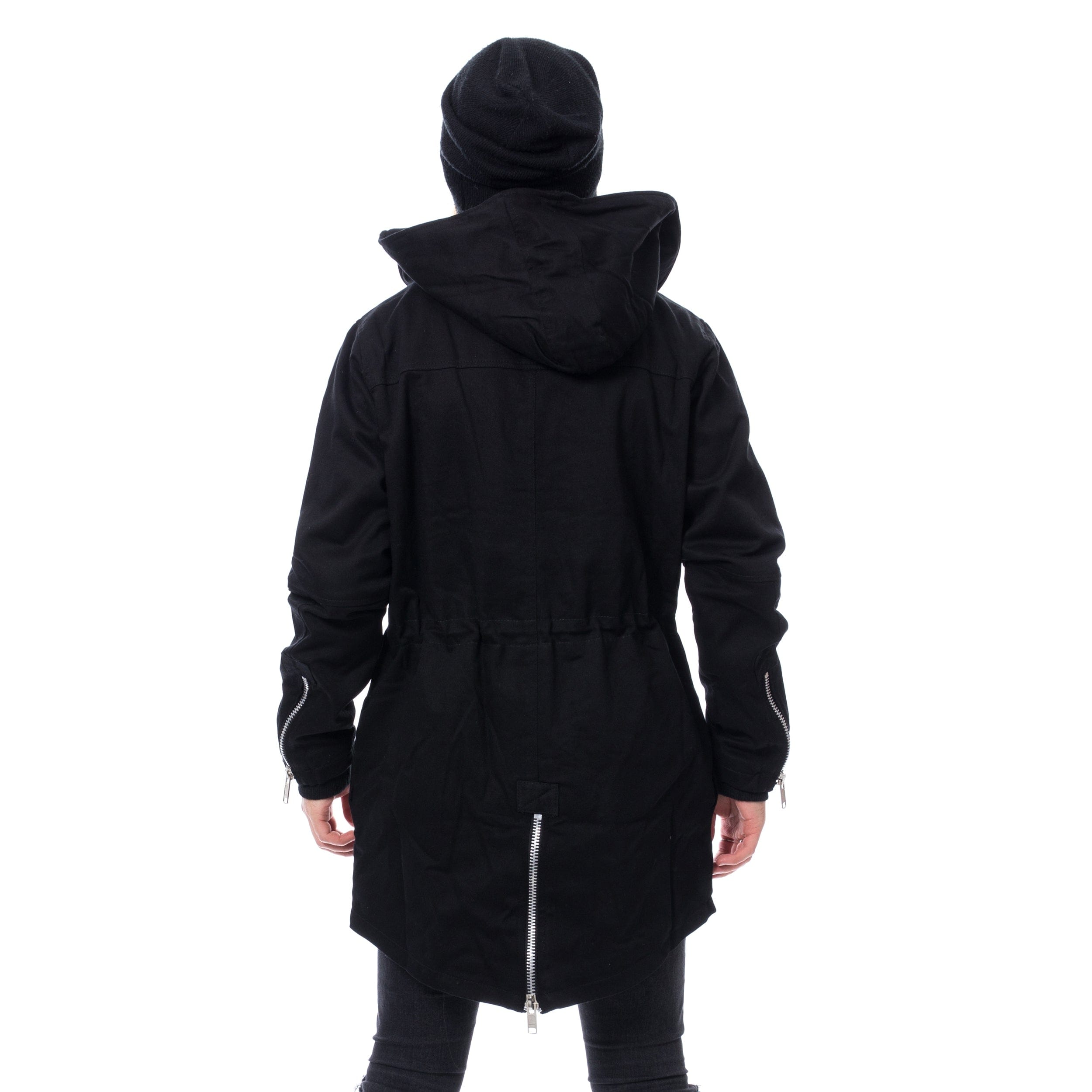 Bastian Black Parka