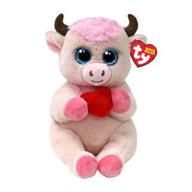 Beanie Belly Holiday Collection - Heart Sprinkles Cow