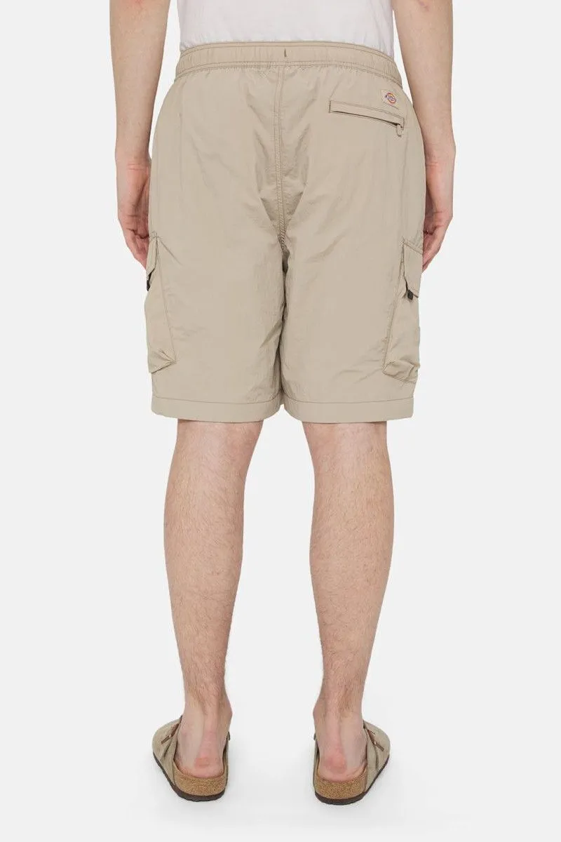 Beige men's Bermuda shorts