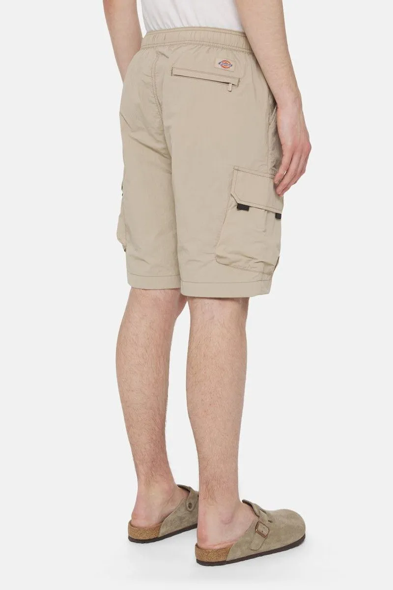 Beige men's Bermuda shorts