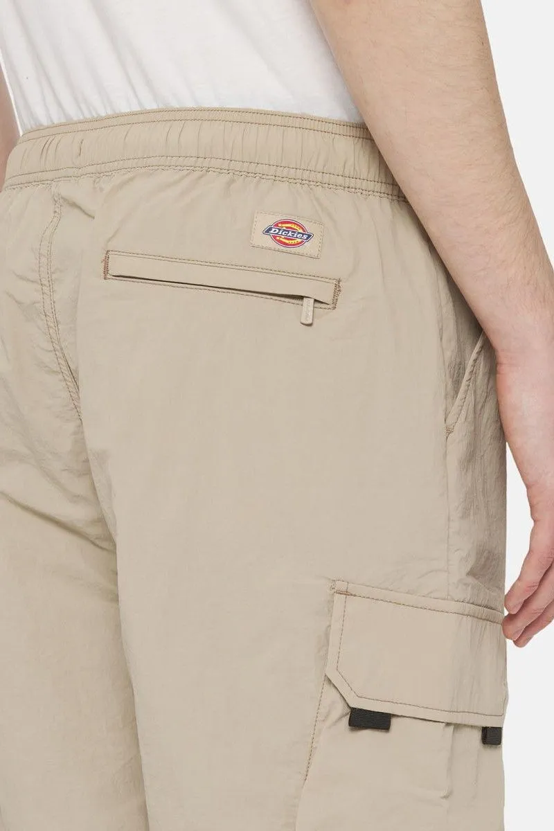 Beige men's Bermuda shorts