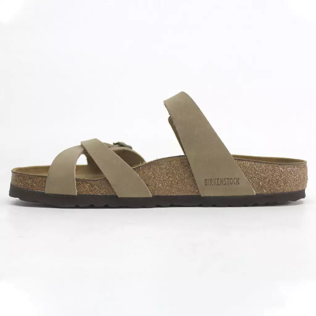 Birkenstock Franca Oiled Leather Sandals - Tobacco Brown