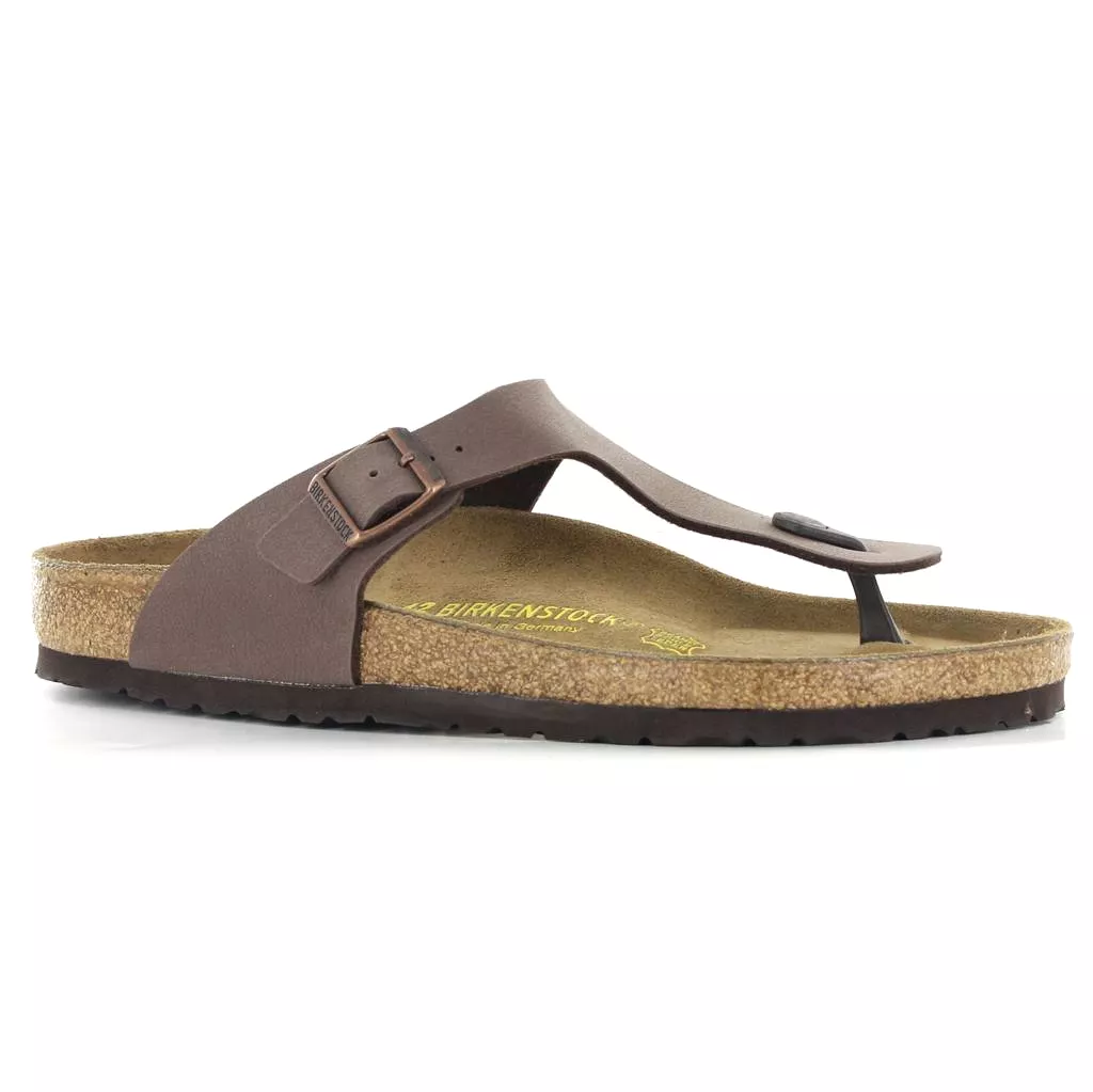 Birkenstock Gizeh BS Buckle Toe-Post Open-Back Sandals - Birko-Flor, Unisex, UK 5