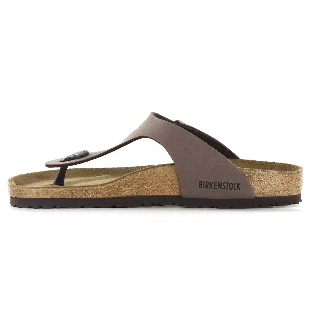 Birkenstock Gizeh BS Buckle Toe-Post Open-Back Sandals - Birko-Flor, Unisex, UK 5