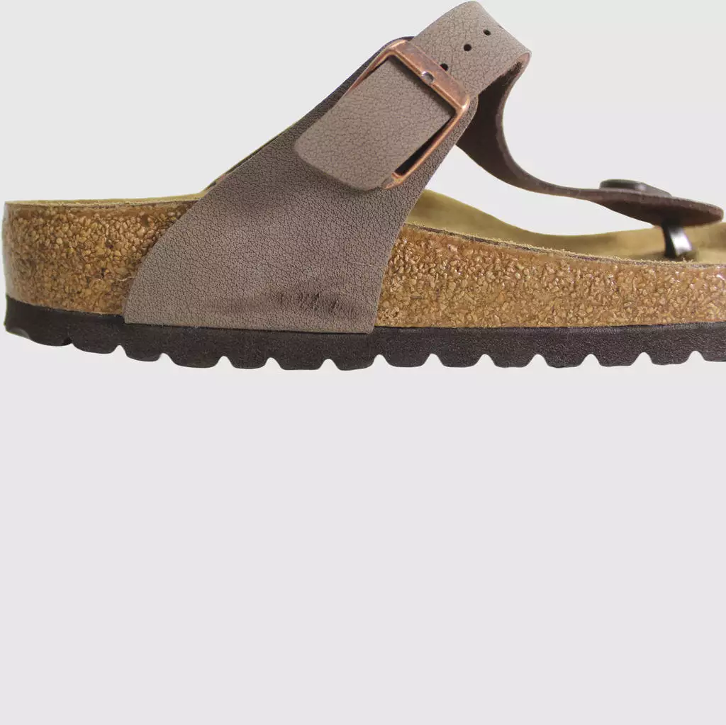 Birkenstock Gizeh BS Buckle Toe-Post Open-Back Sandals - Birko-Flor, Unisex, UK 5