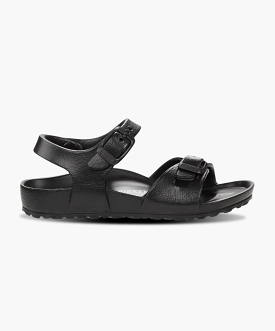 Birkenstock Rio EVA Black Sandals for Kids