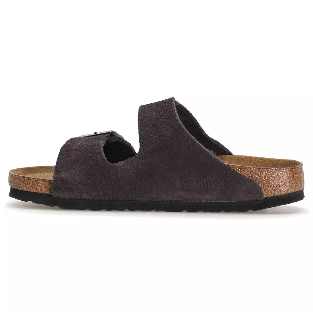 Birkenstock Sandals, Arizona Casual Slip On, Suede Leather, Unisex, UK 9.5